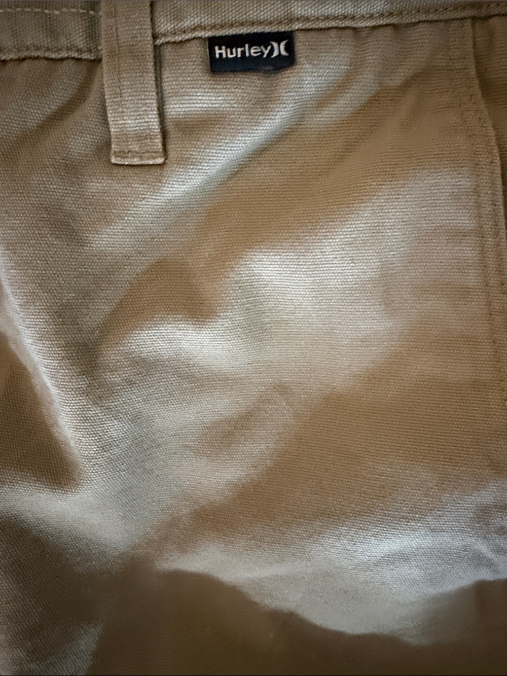 Hurley Beige Cargo Pants - Tan Utility Trousers - Picture 4 of 12